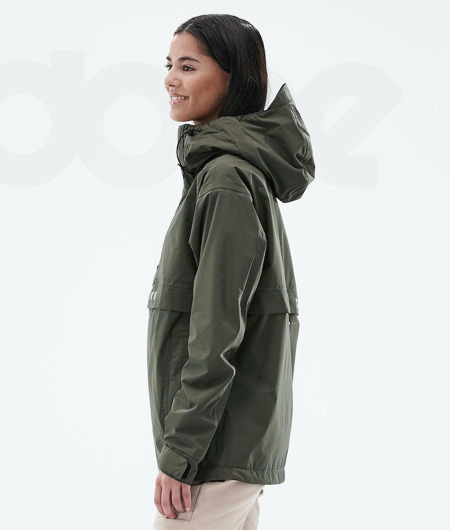 Dope Legacy Light W Outdoorjassen Dames Olijfgroen Groen | NLSO3745