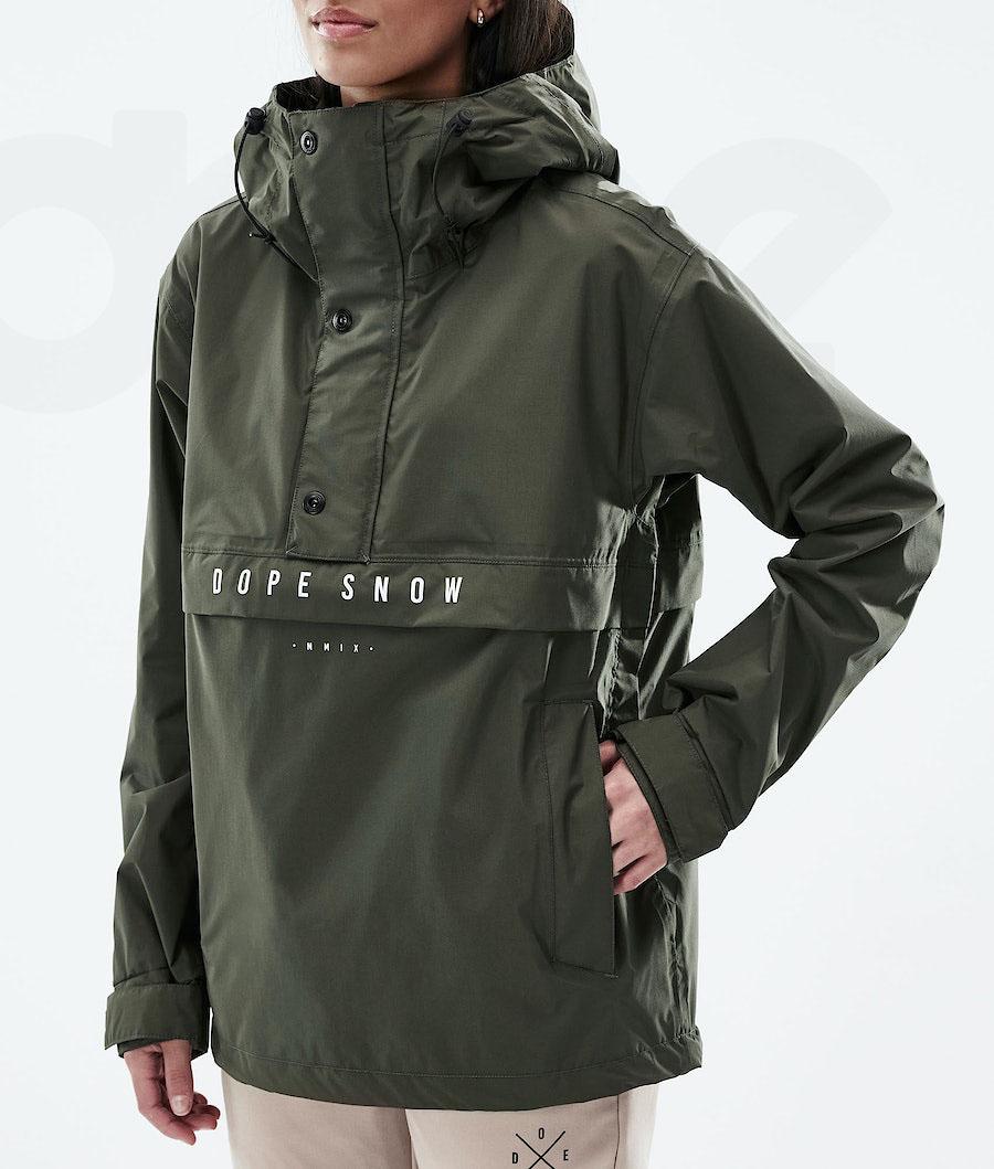 Dope Legacy Light W Outdoorjassen Dames Olijfgroen Groen | NLSO3745