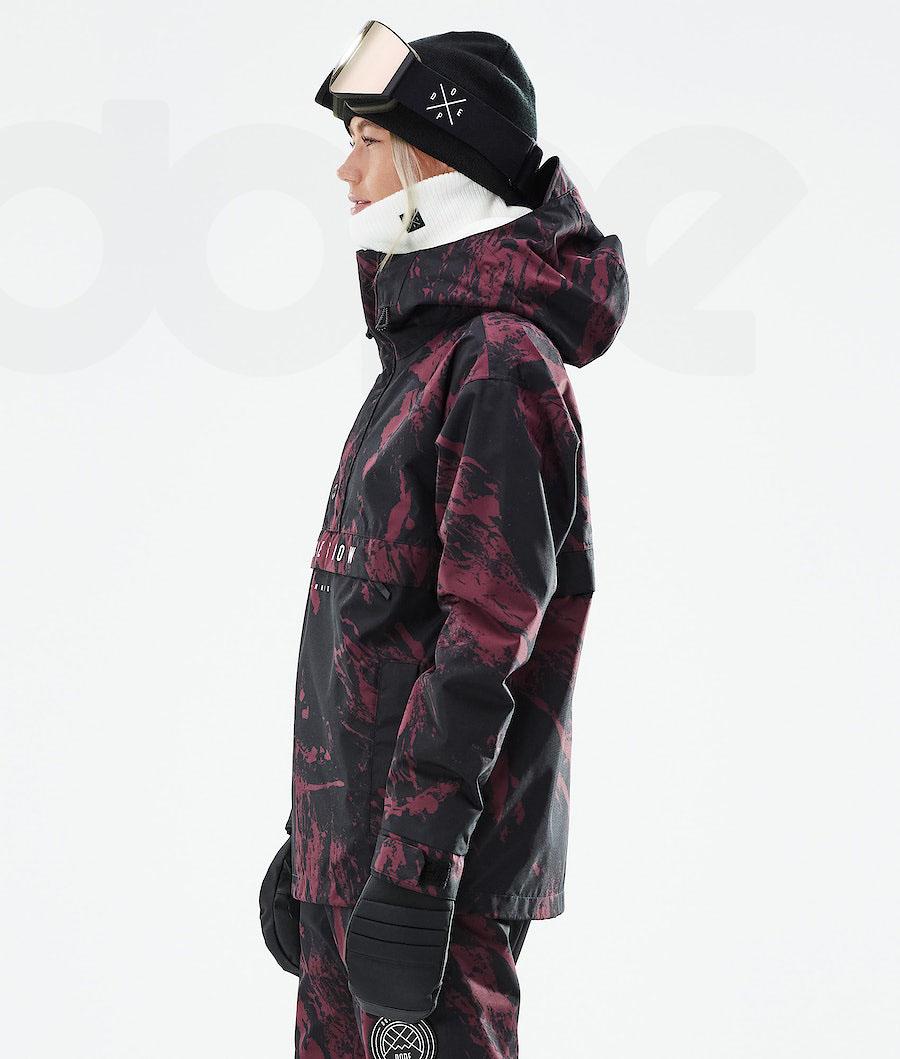 Dope Legacy W 2021 Paint Ski-jassen Dames Bordeaux | NLDN3667