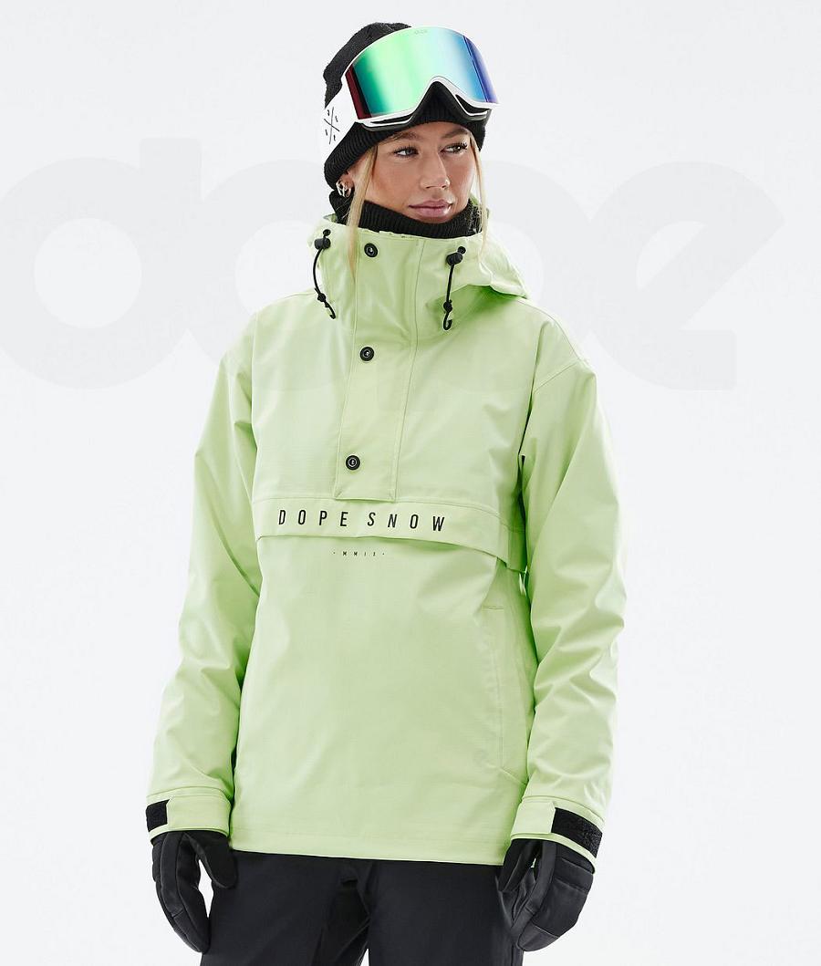 Dope Legacy W Ski-jassen Dames Mintgroen | NLKI3661