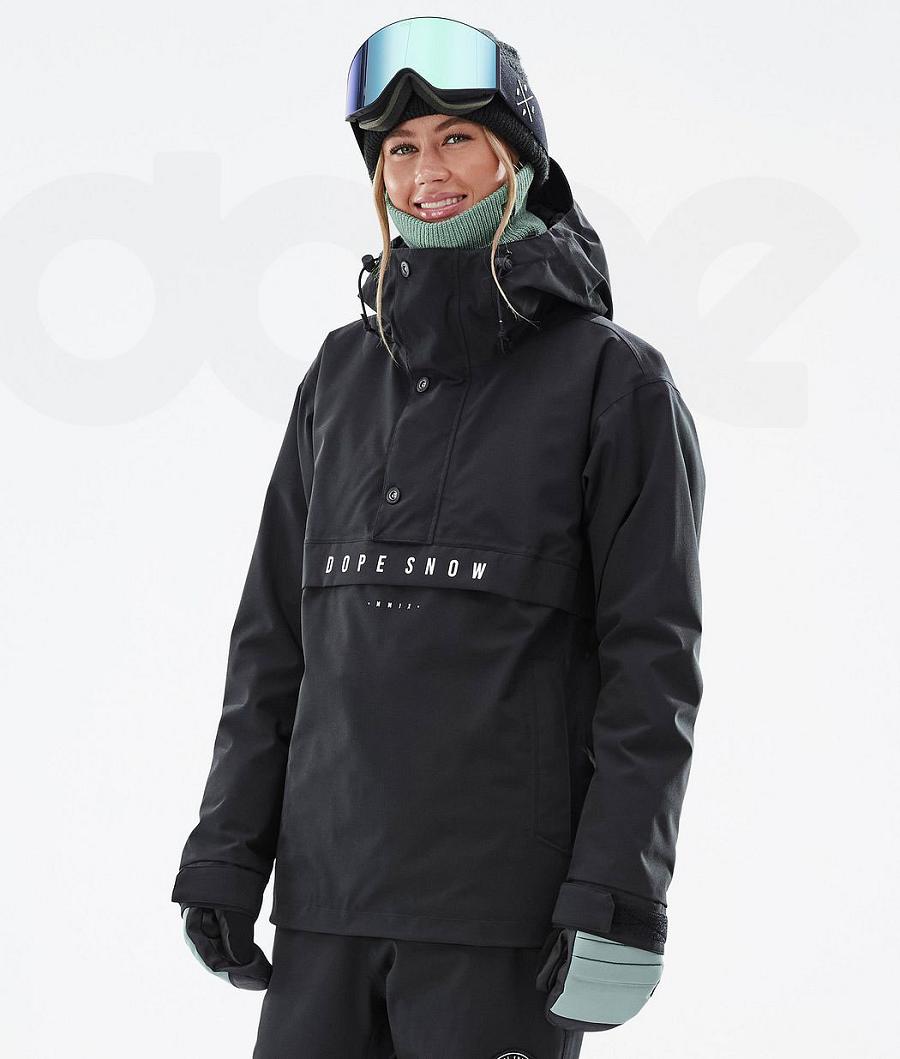 Dope Legacy W Ski-jassen Dames Zwart | NLZG3659