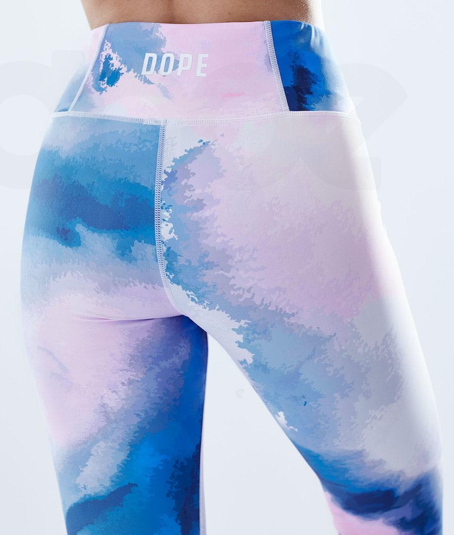 Dope Lofty Leggings Dames Blauw Gekleurd | NLPQ3792