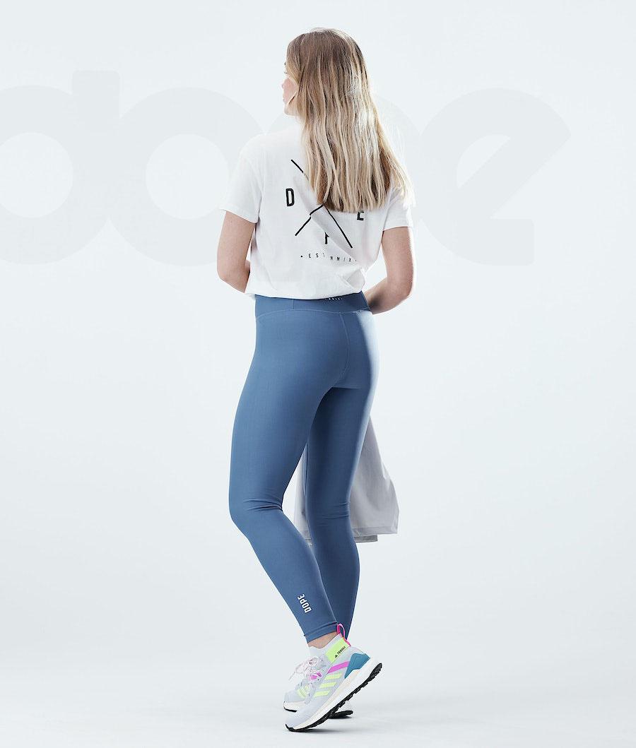 Dope Lofty Leggings Dames Blauw Grijs | NLGL3787