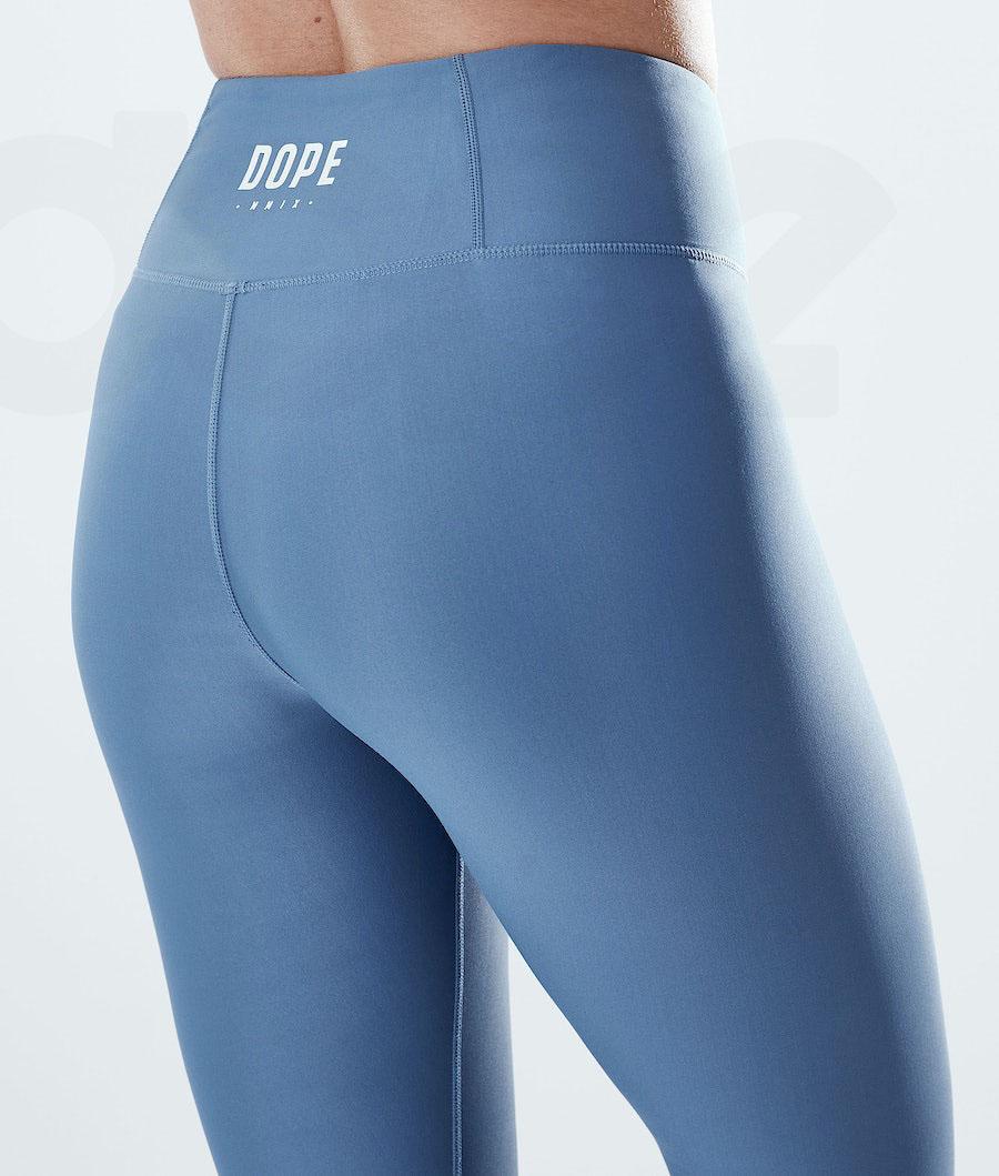 Dope Lofty Leggings Dames Blauw Grijs | NLGL3787