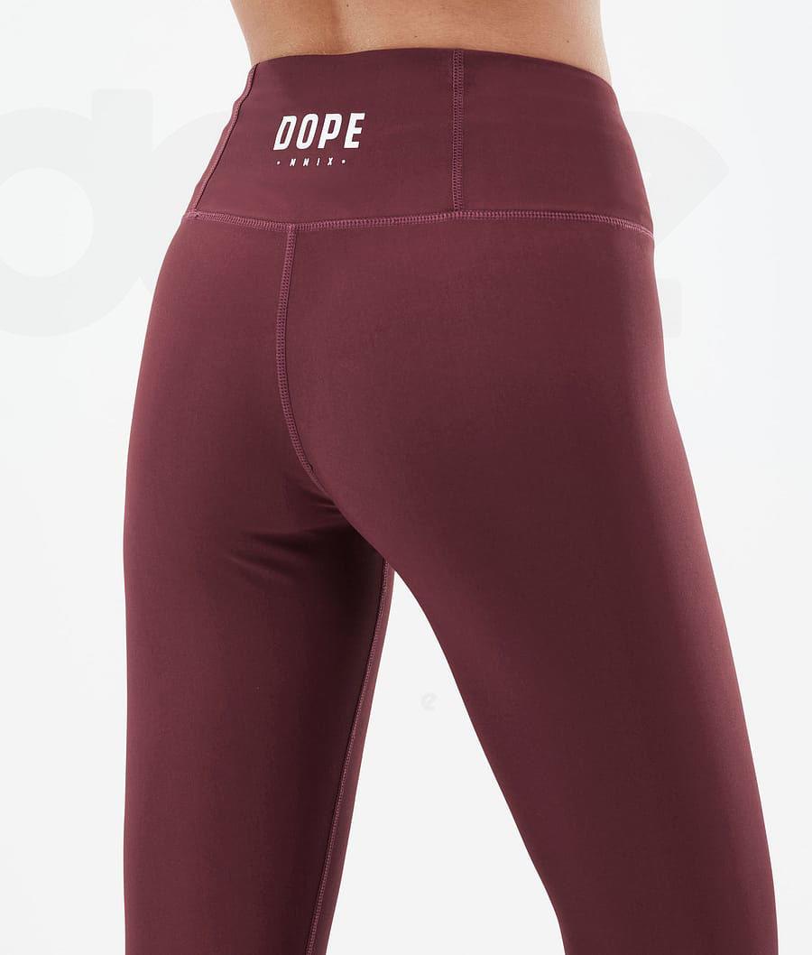 Dope Lofty Leggings Dames Bordeaux | NLNB3785