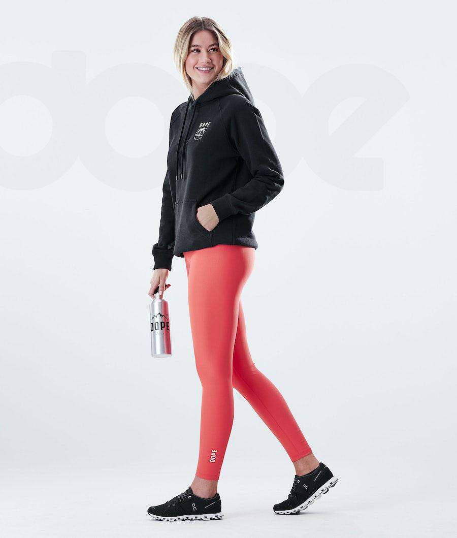 Dope Lofty Leggings Dames Rood | NLSO3790