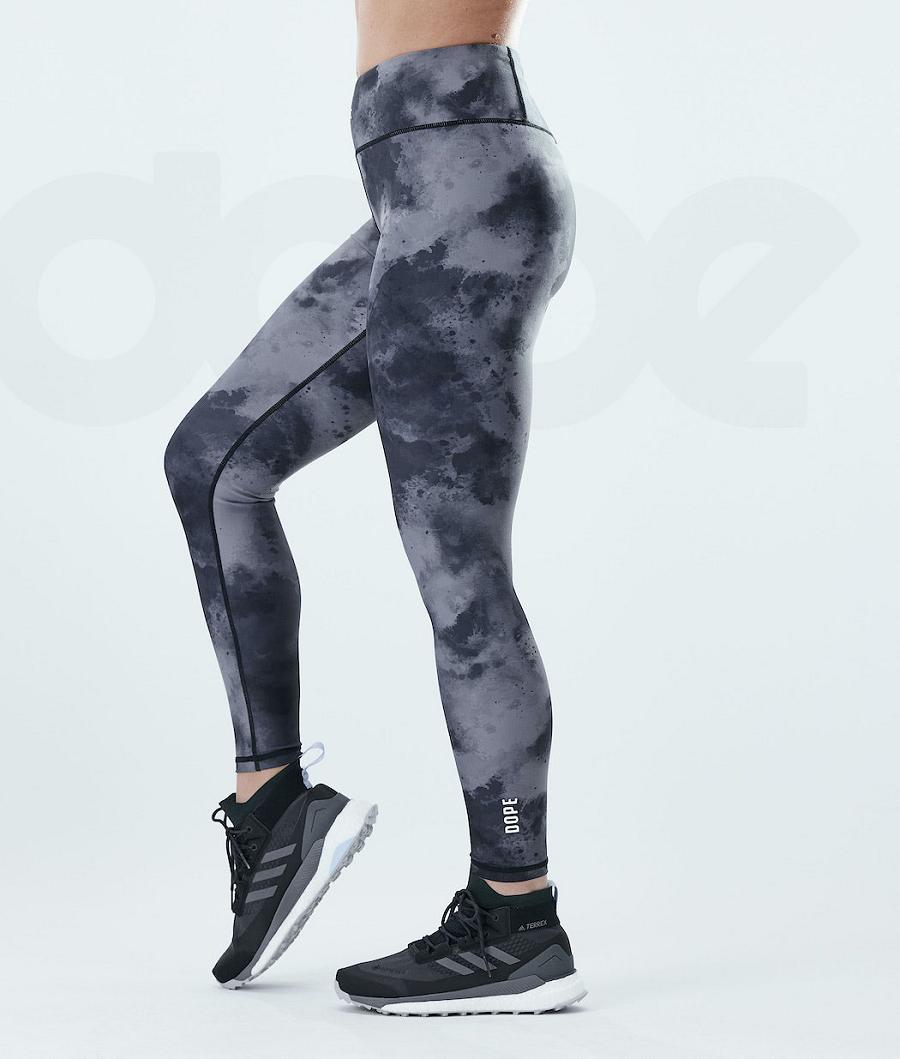 Dope Lofty Leggings Dames Zwart | NLDN3789