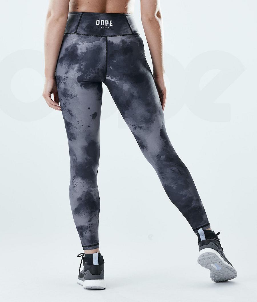 Dope Lofty Leggings Dames Zwart | NLDN3789