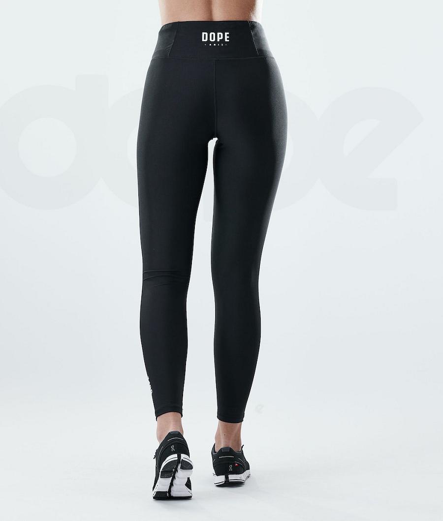 Dope Lofty Leggings Dames Zwart | NLGL3794