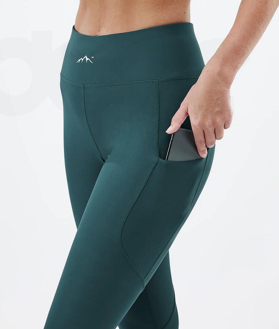 Dope Lofty Tech Bottle Leggings Dames Groen | NLRW3805