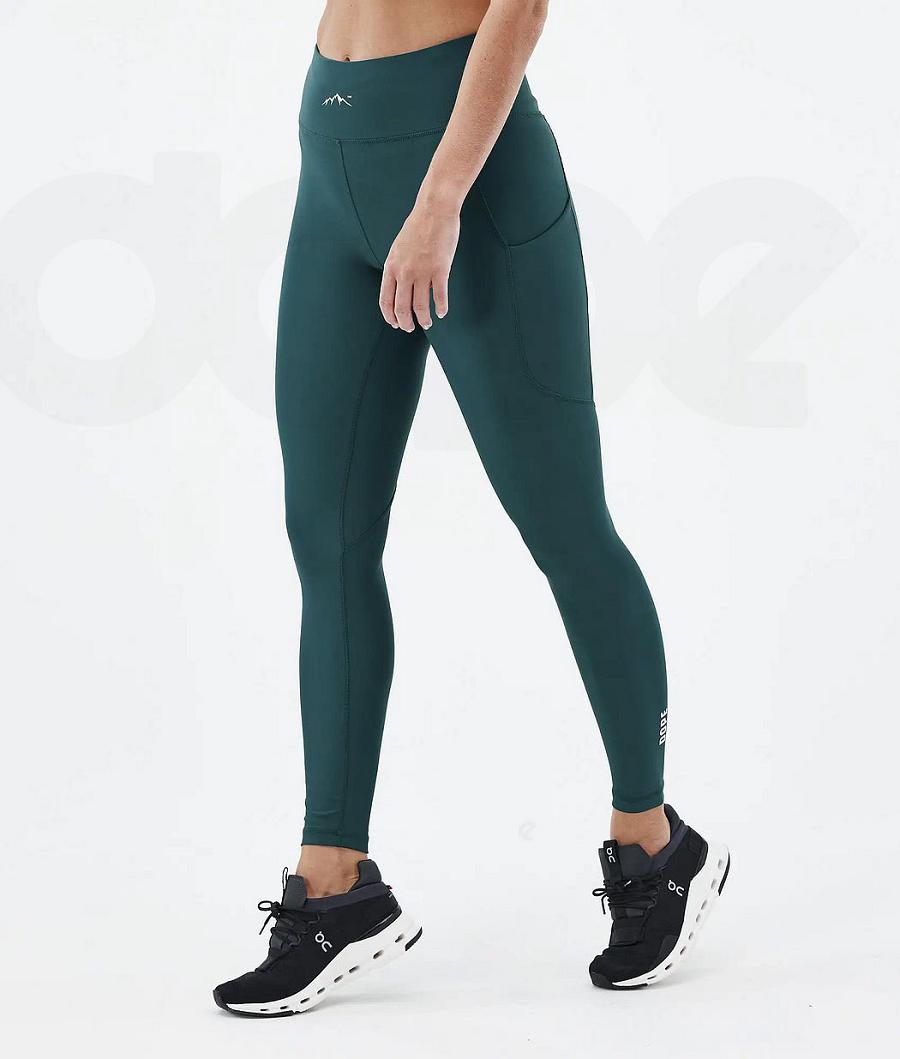 Dope Lofty Tech Bottle Leggings Dames Groen | NLRW3805