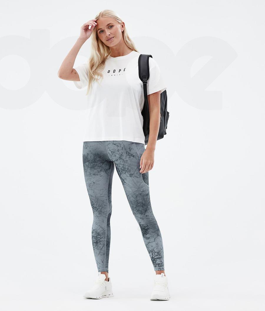 Dope Lofty Tech Dirt Leggings Dames Grijs | NLWY3807