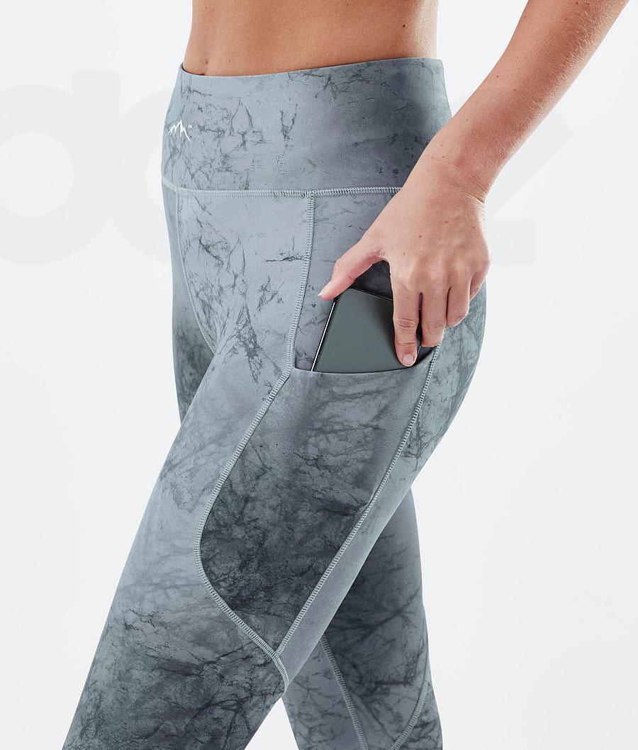 Dope Lofty Tech Dirt Leggings Dames Grijs | NLWY3807