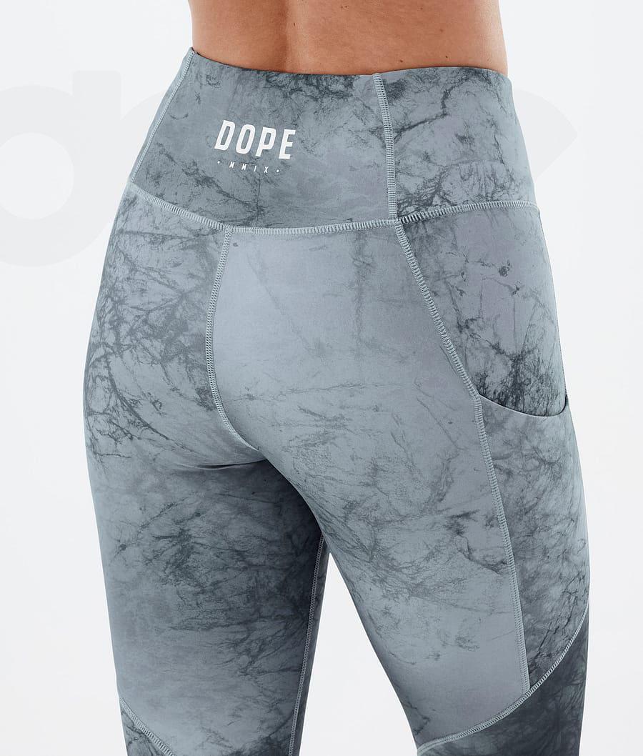 Dope Lofty Tech Dirt Leggings Dames Grijs | NLWY3807