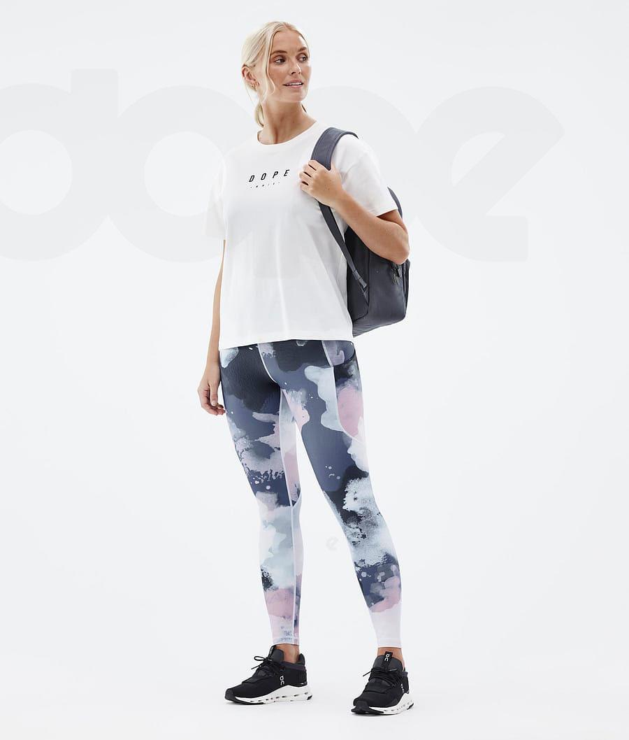 Dope Lofty Tech Leggings Dames Blauw Gekleurd | NLOR3800