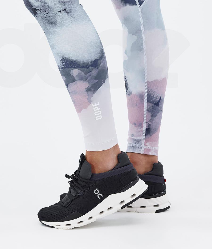 Dope Lofty Tech Leggings Dames Blauw Gekleurd | NLOR3800