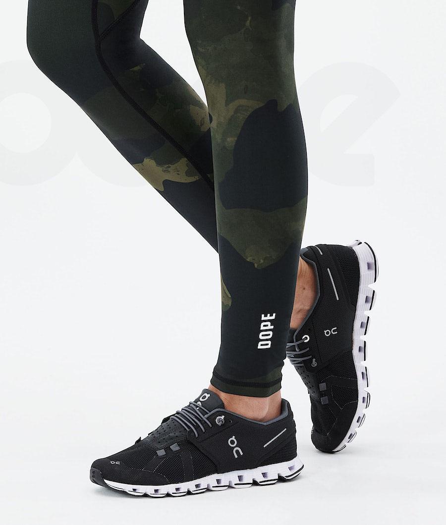 Dope Lofty Tech Leggings Dames Groen Camo | NLUT3802