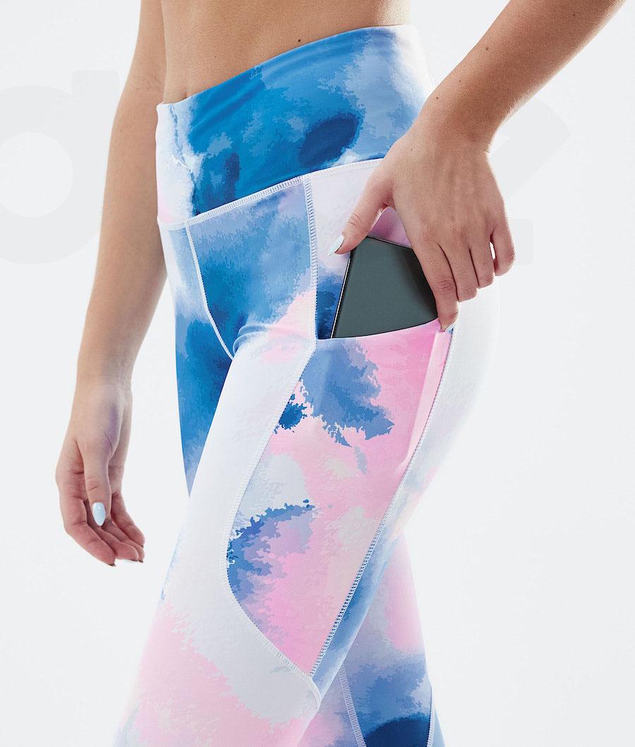 Dope Lofty Tech Leggings Dames Wit Gekleurd | NLAP3798