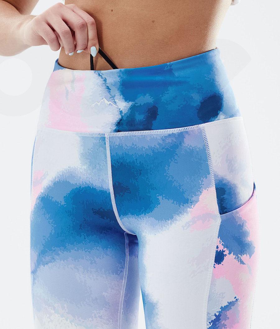 Dope Lofty Tech Leggings Dames Wit Gekleurd | NLAP3798