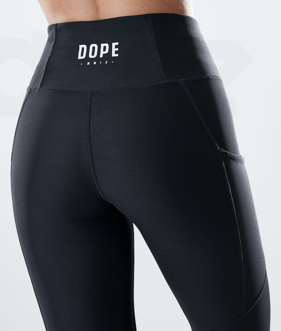 Dope Lofty Tech Leggings Dames Zwart | NLIS3801