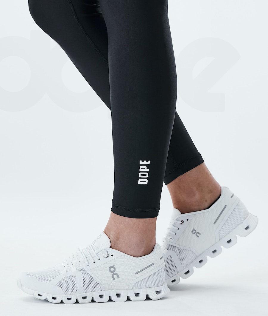 Dope Lofty Tech Leggings Dames Zwart | NLIS3801