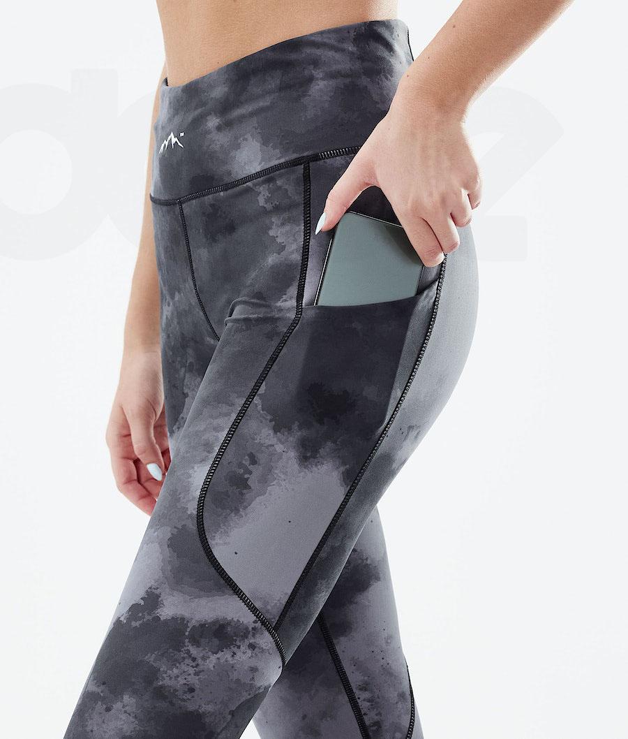 Dope Lofty Tech Leggings Dames Zwart | NLPQ3799