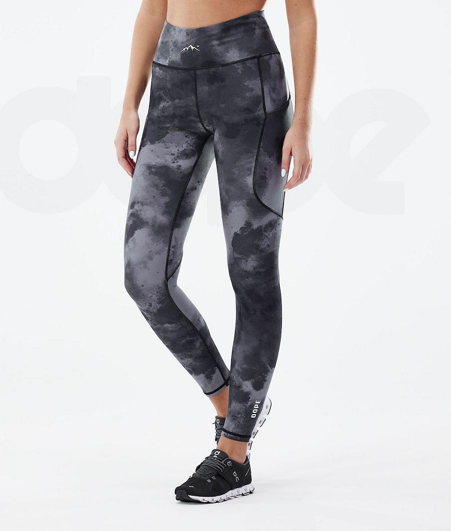 Dope Lofty Tech Leggings Dames Zwart | NLPQ3799