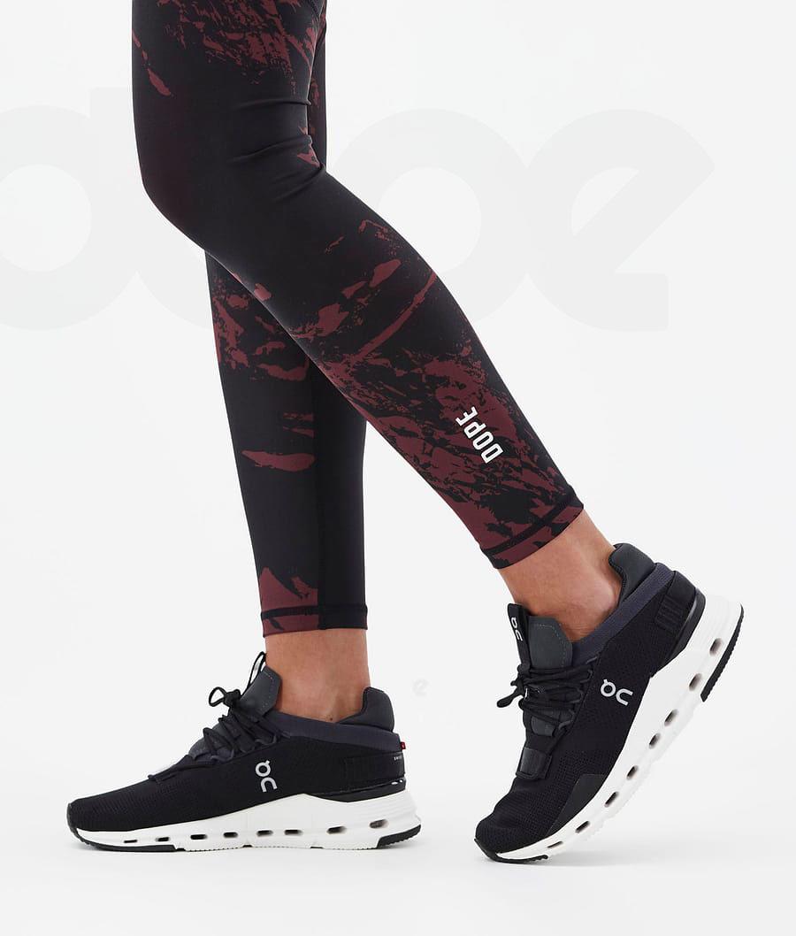 Dope Lofty Tech Paint Leggings Dames Bordeaux | NLNB3810