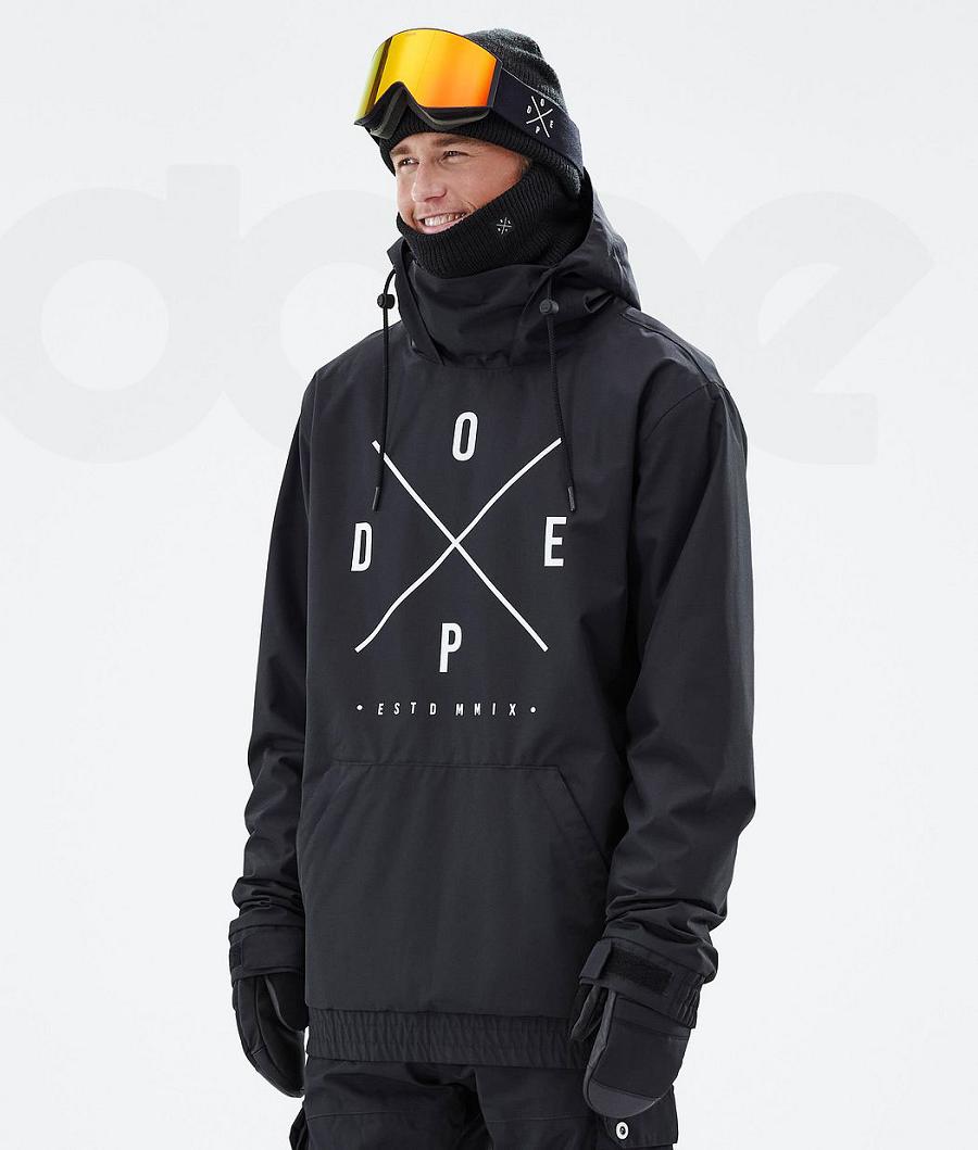 Dope Migoo 2X-Up Ski-jassen Heren Zwart | NLYU2935