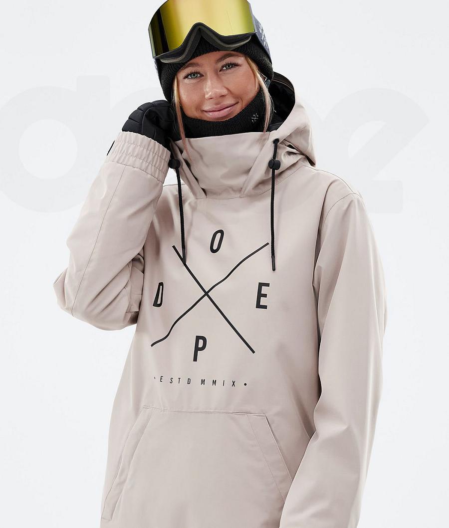 Dope Migoo W 2X-Up Ski-jassen Dames Bruin | NLAP3669