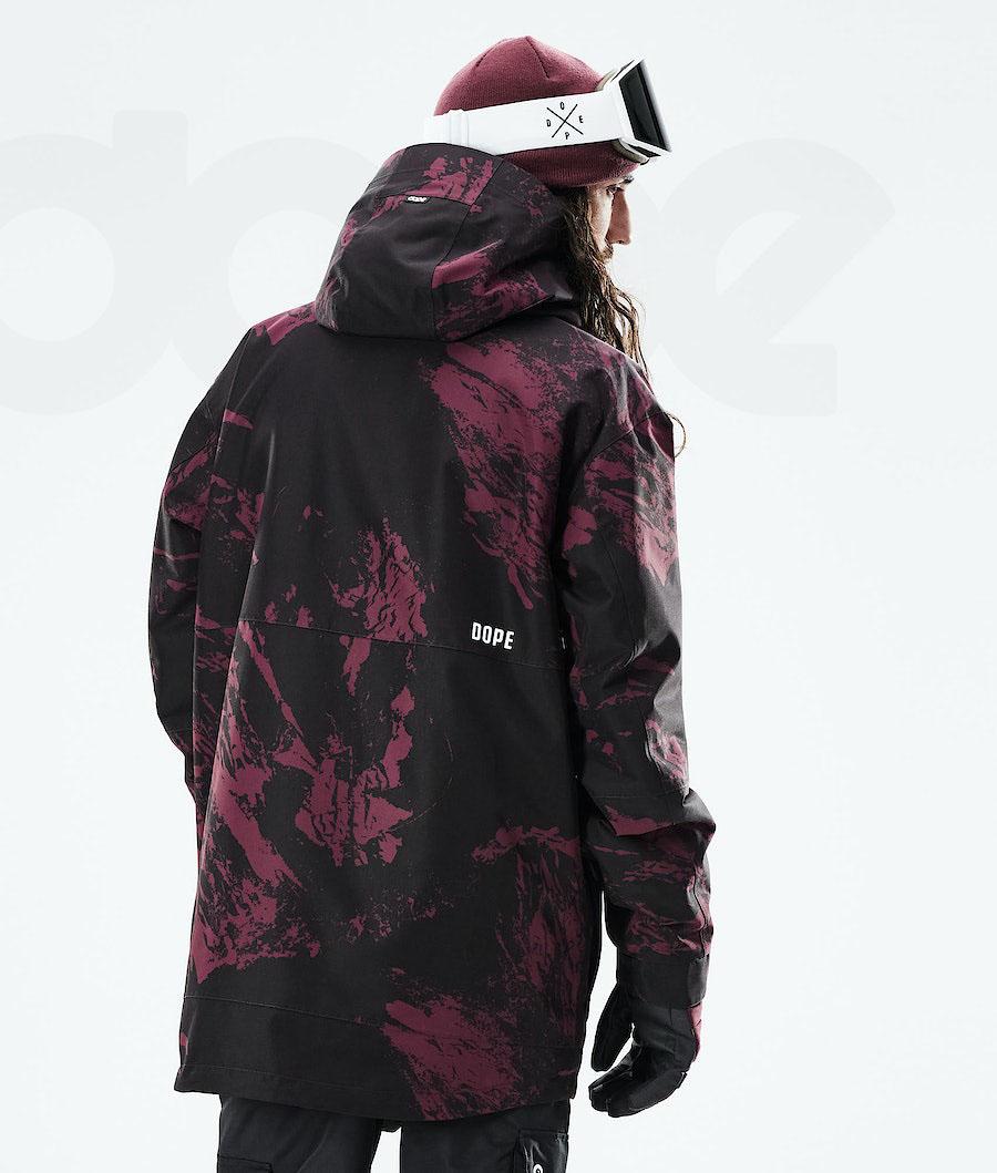 Dope Mojo Paint Snowboard Jassen Heren Bordeaux | NLGL2810