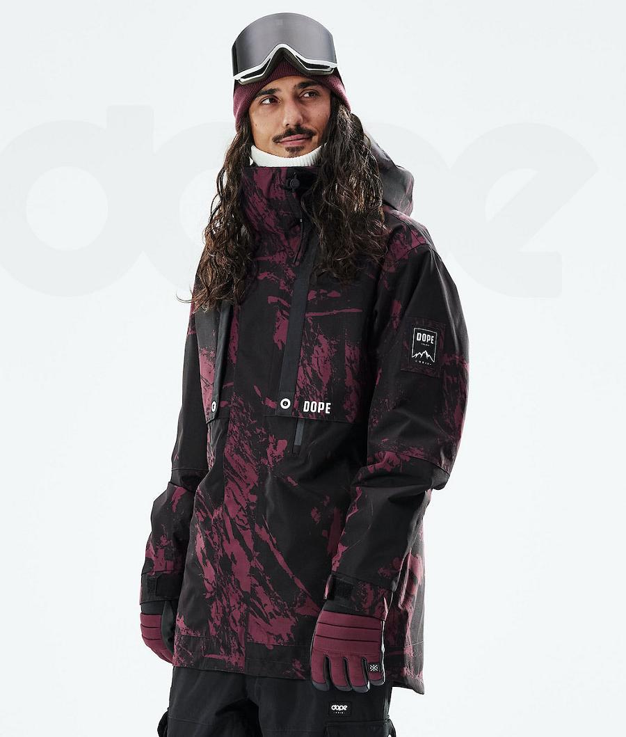 Dope Mojo Paint Snowboard Jassen Heren Bordeaux | NLGL2810