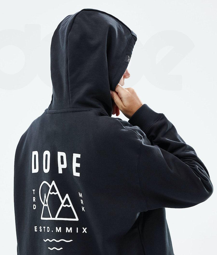 Dope Ozed W Hoodie Dames Zwart | NLPQ3844