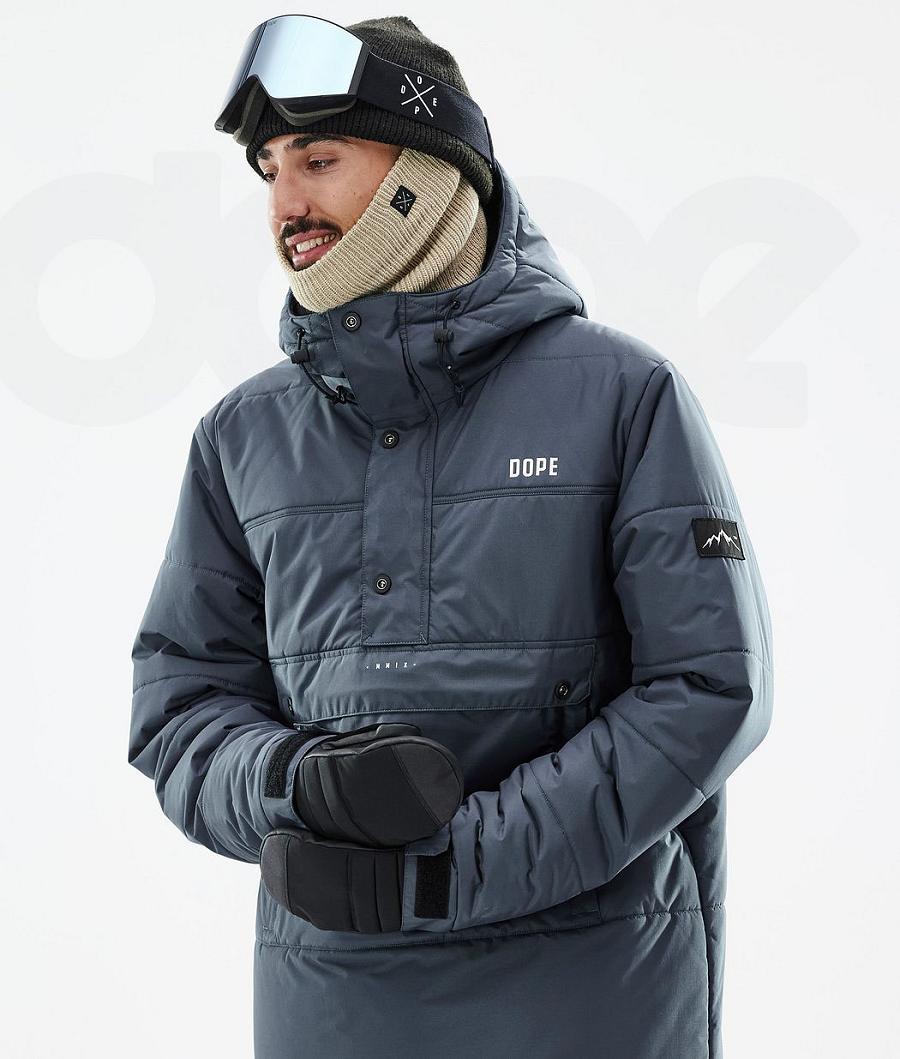 Dope Puffer Ski-jassen Heren Blauw | NLMA2941