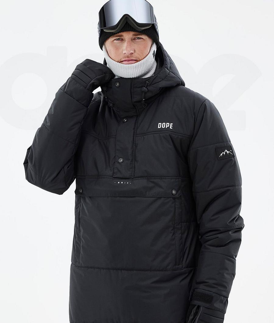 Dope Puffer Ski-jassen Heren Zwart | NLWY2939