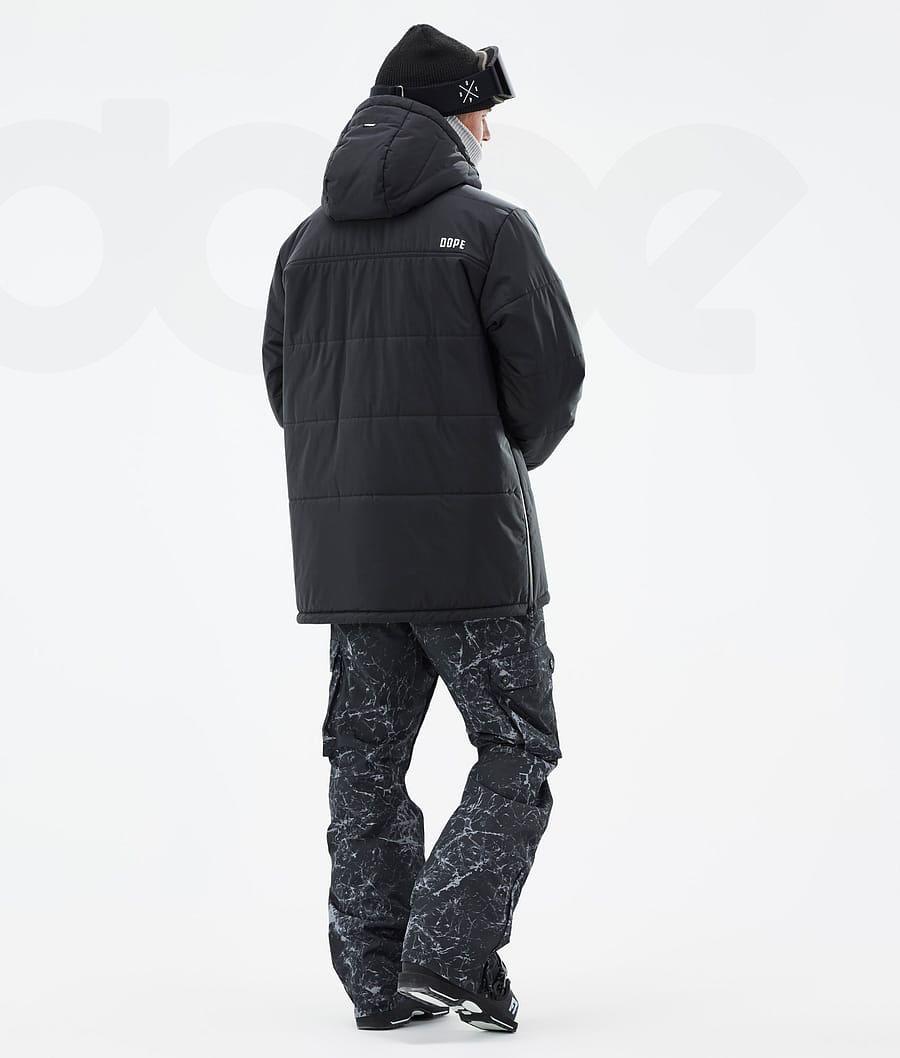 Dope Puffer Ski-jassen Heren Zwart | NLWY2939