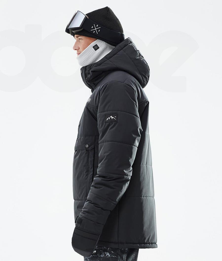 Dope Puffer Ski-jassen Heren Zwart | NLWY2939