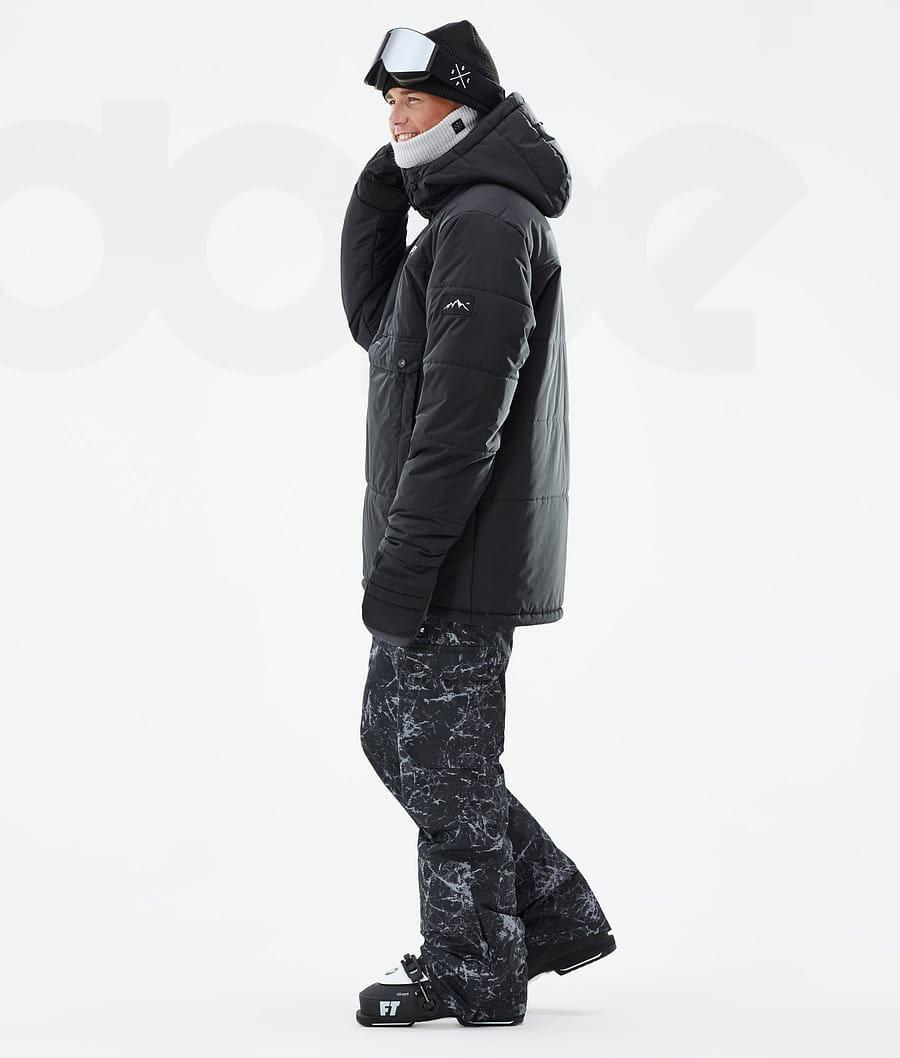 Dope Puffer Ski-jassen Heren Zwart | NLWY2939