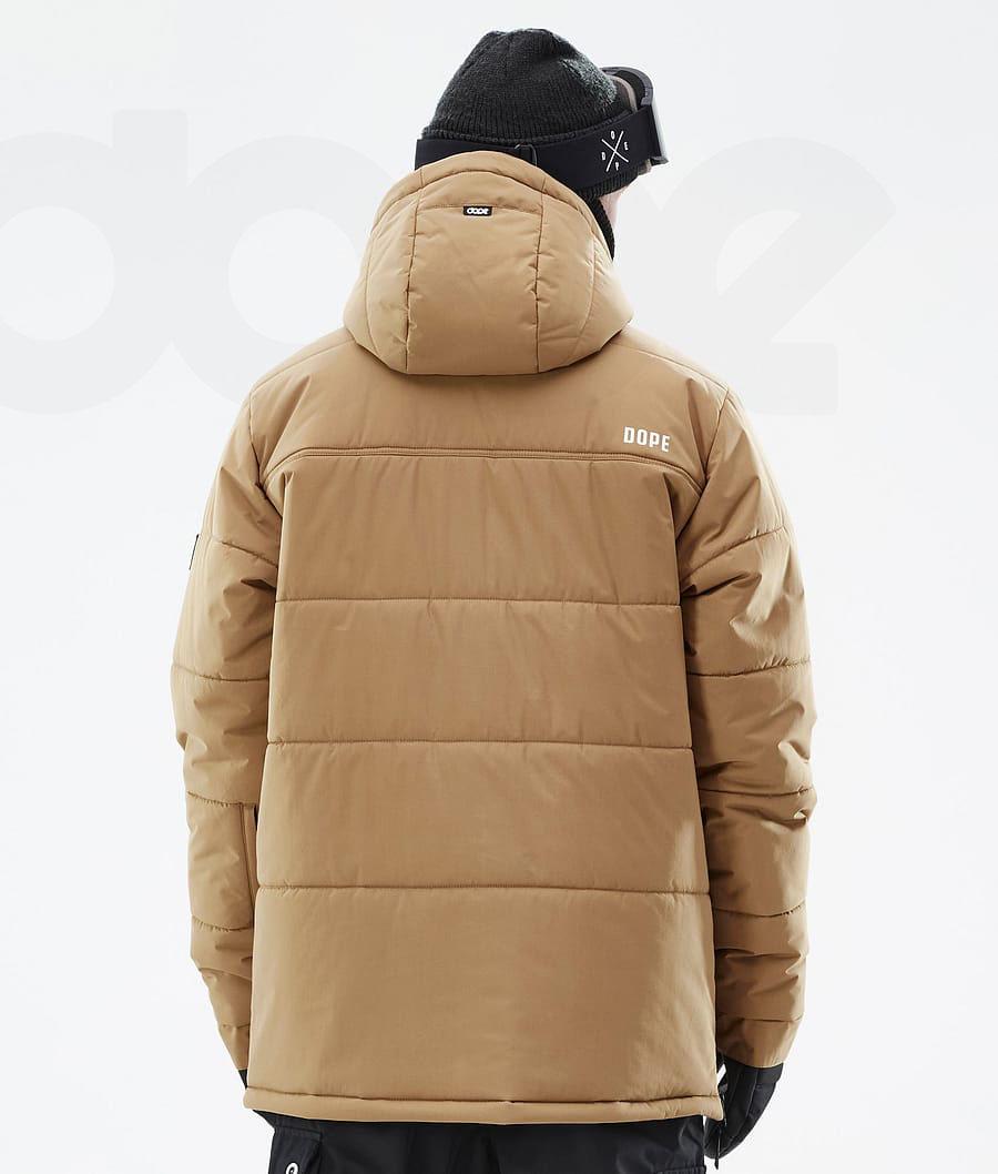 Dope Puffer Snowboard Jassen Heren Goud | NLDN2812