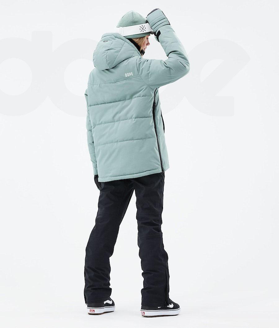 Dope Puffer W 2021 Snowboard Jassen Dames Groen | NLJJ3506