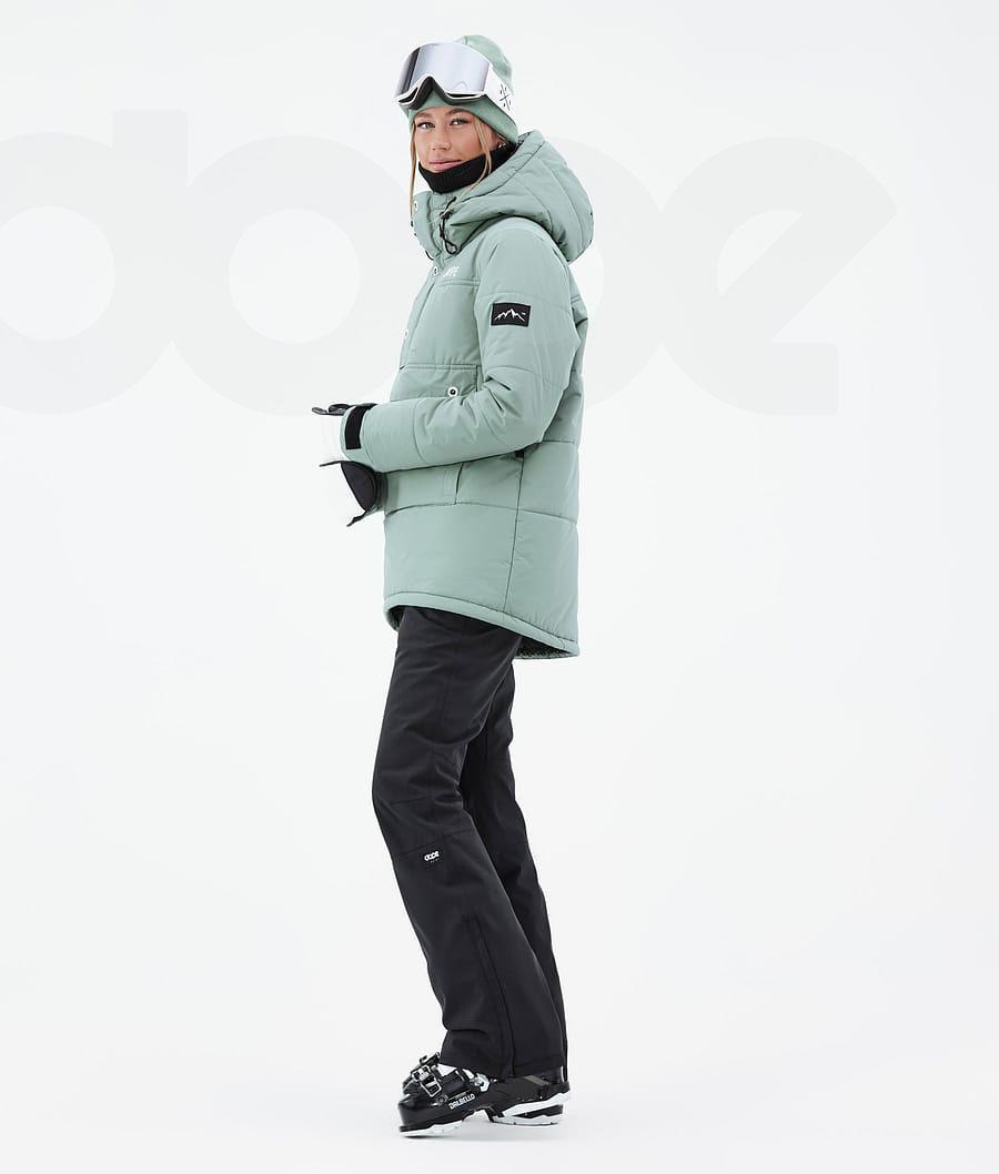 Dope Puffer W Ski-jassen Dames Groen | NLYU3674