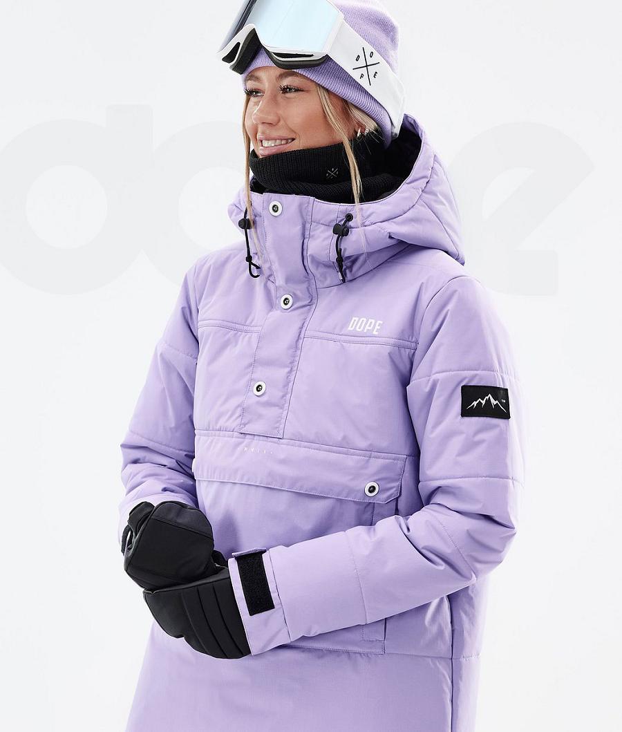 Dope Puffer W Ski-jassen Dames Paars | NLUT3673