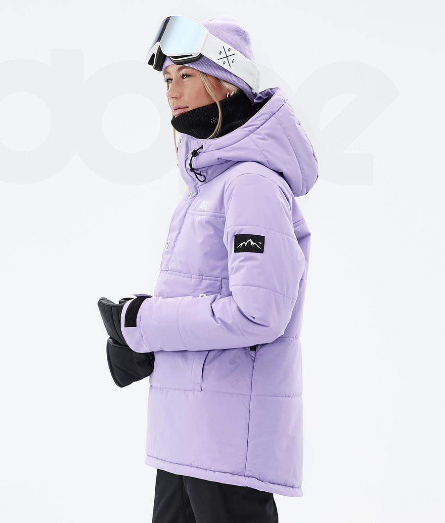 Dope Puffer W Ski-jassen Dames Paars | NLUT3673