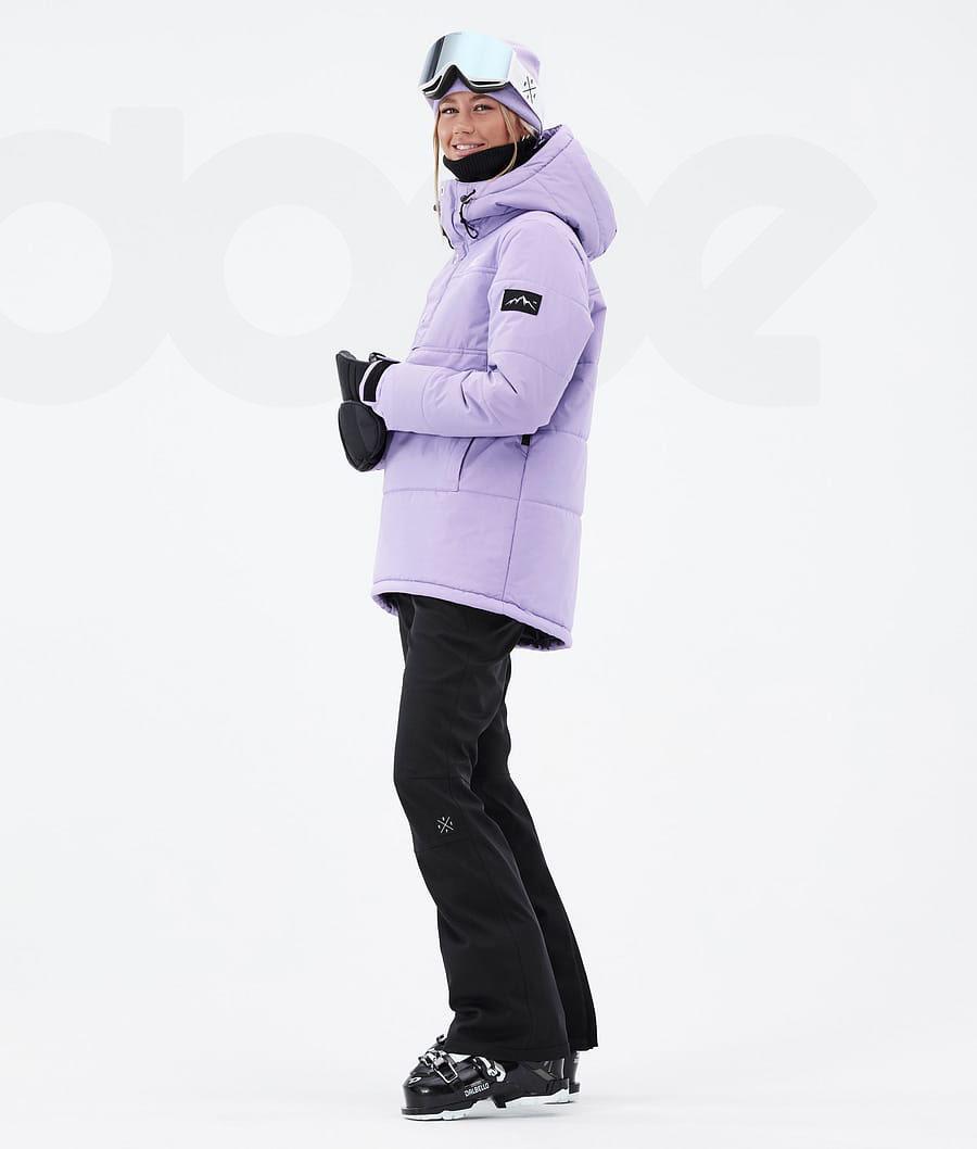 Dope Puffer W Ski-jassen Dames Paars | NLUT3673