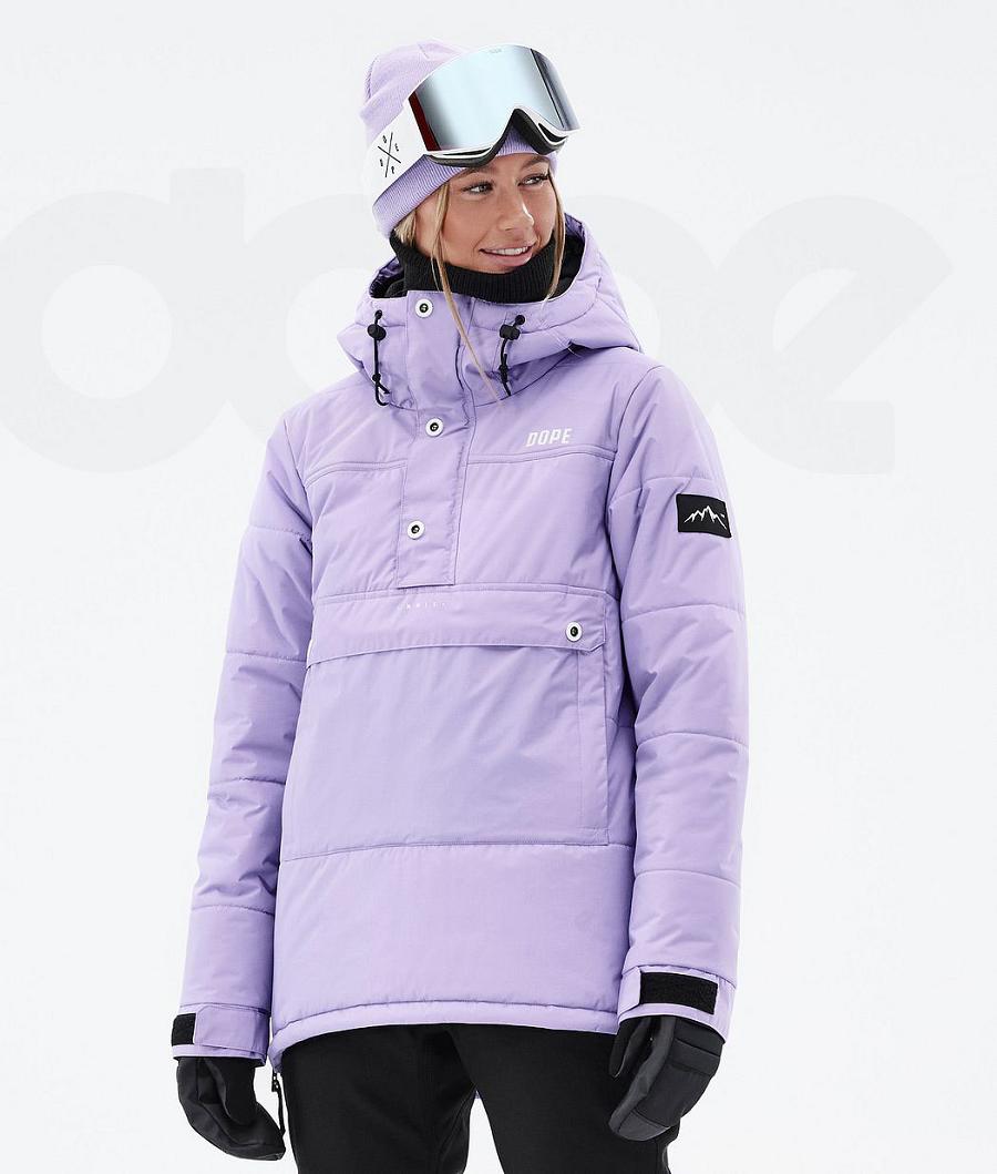 Dope Puffer W Ski-jassen Dames Paars | NLUT3673