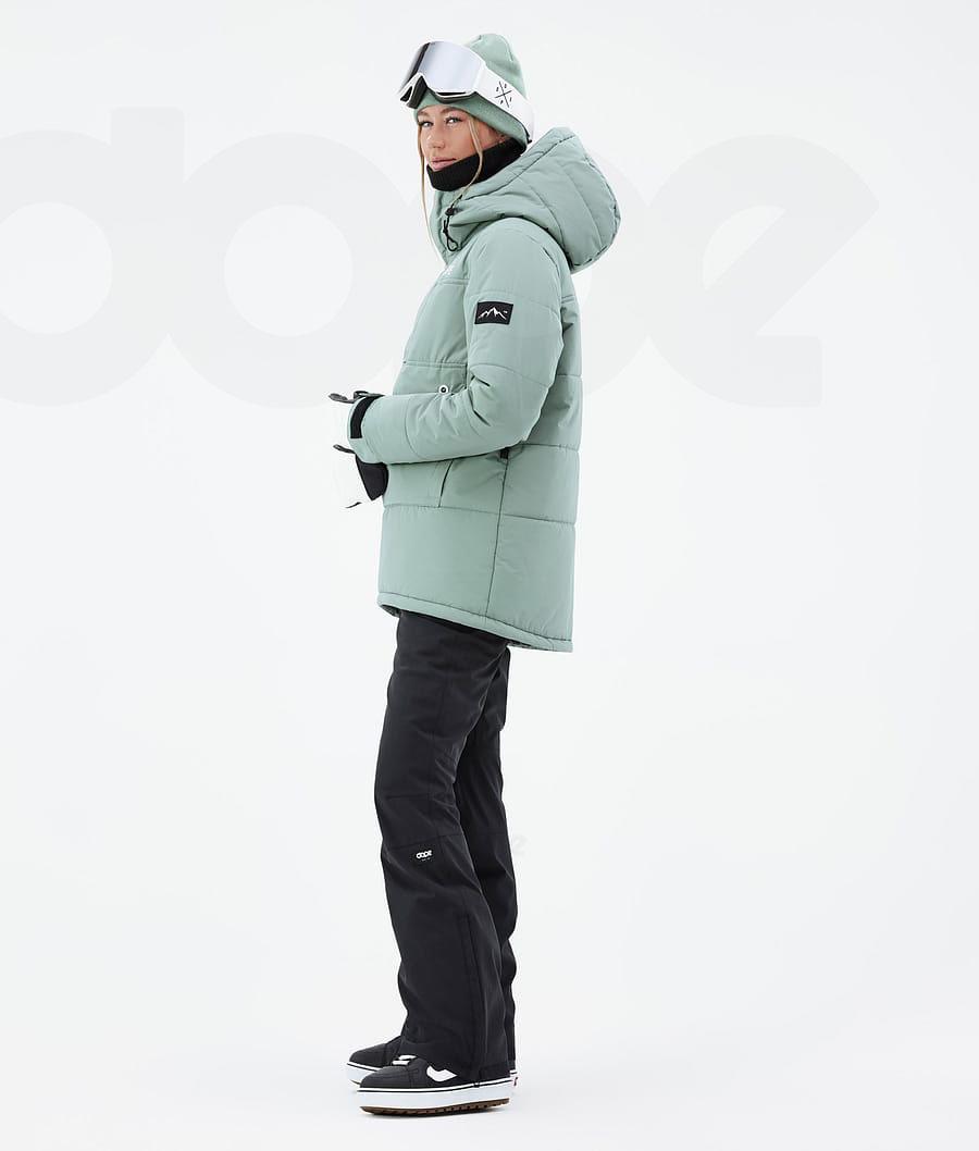 Dope Puffer W Snowboard Jassen Dames Groen | NLKI3505