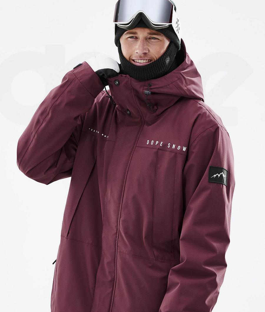 Dope Ranger Ski-jassen Heren Bordeaux | NLVD2944