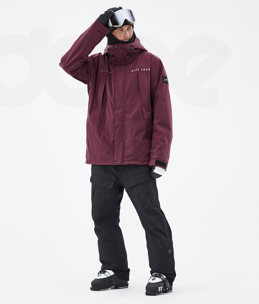 Dope Ranger Ski-jassen Heren Bordeaux | NLVD2944