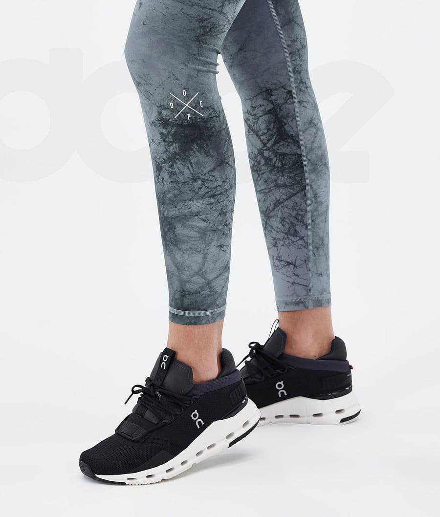 Dope Razor Dirt Leggings Dames Grijs Gekleurd | NLGL3821