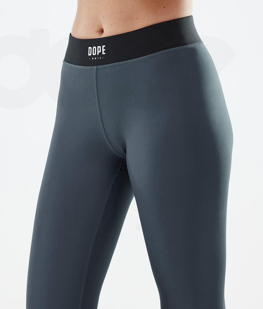 Dope Razor Leggings Dames Donkerblauw | NLKI3817